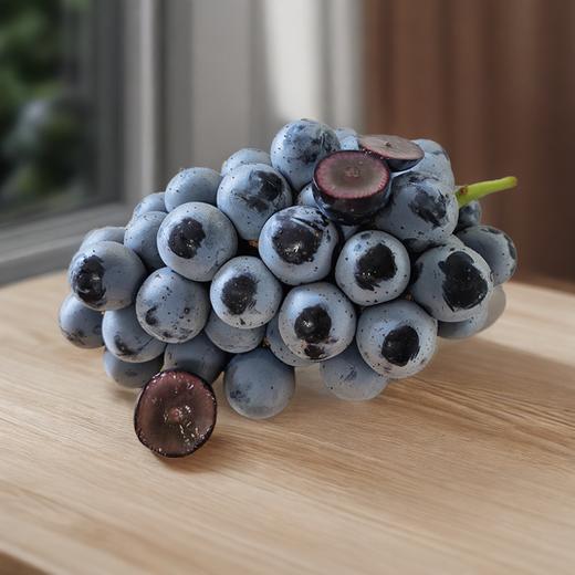 【顺丰包邮 东方黑珍珠】云南夏黑葡萄 无籽黑提葡萄 产地直发 2斤家庭装/3斤5斤彩箱装 商品图0