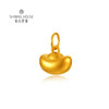 【定价黄金】【门店同款】【限时8折】钻石世家 黄金屋系列 招财进宝足金黄金手串吊坠配件【黄金不支持7天无理由退换货（3天内发货）】净金重约0.5±0.1克 商品缩略图1