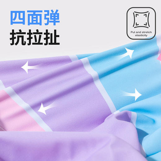 贝贝怡女童泳衣套装宝宝速干中大童儿童夏季新款女孩分体式泳装ZB2EP008 商品图9