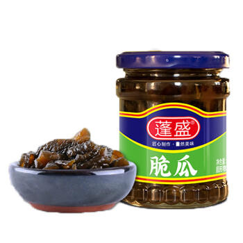 蓬盛脆瓜 酱腌黄瓜下饭白粥小菜咸菜酱菜 200g*3潮汕特产 /粮油调味 /调味品 /榨菜/酱腌菜 商品图4