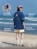 早乙女惠子saotome/STMDX252219/后背群鸟印花短袖T恤 商品缩略图0