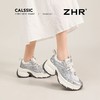 ZHR则则厚底【6cm】蓝鲸老爹鞋女小个子显高运动休闲鞋透气网面鞋 商品缩略图7