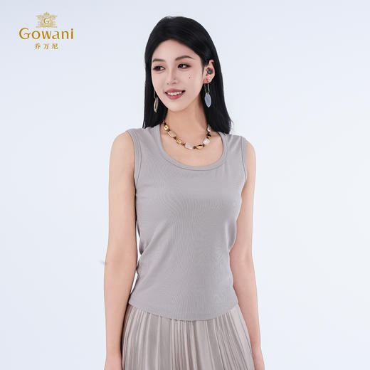 【多色可选】乔万尼夏季新品显瘦舒适背心EZ2H140 商品图3