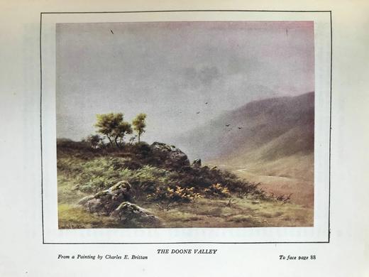 约20世纪早期 布莱克摩尔《洛娜·杜恩》 16幅彩色插图 漆布精装16开 商品图9