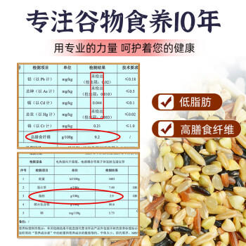 吾爱吾谷五色糙米杂粮米饭低脂健身粗粮餐孕妇胚芽饭五谷杂粮米真空装5斤 /粮油调味 /杂粮 /谷米类 商品图2