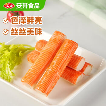 安井蟹味棒 235g 1包 鱼糜含量≥50% 火锅烧烤麻辣烫关东煮丸料食材 商品图2