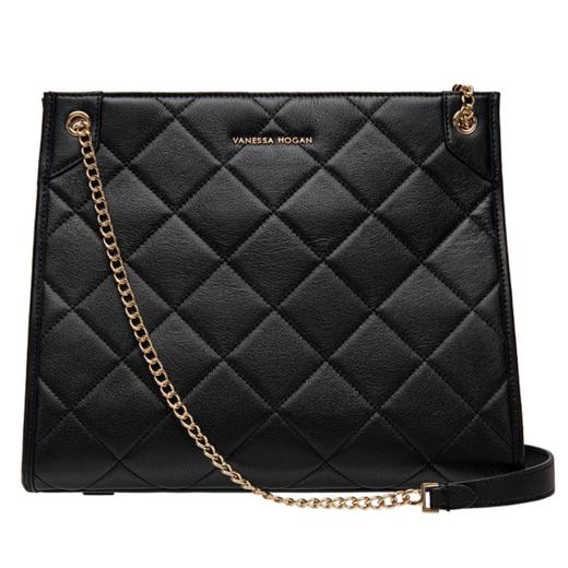 6922749327443 VH【专柜同款】【头层牛皮】绗缝菱格链条包磁吸搭扣托特袋单肩包包 长约30CM*高25M 商品图1