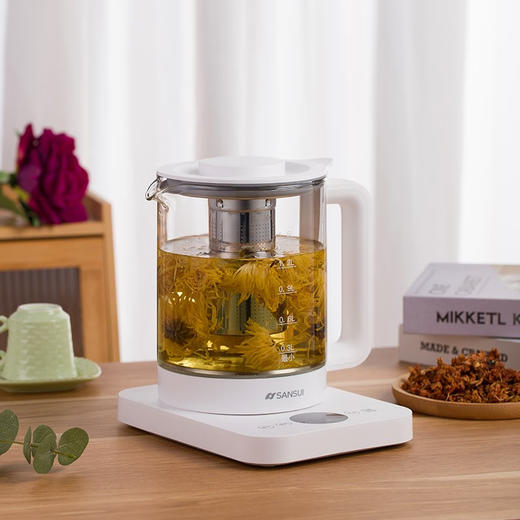 山水（SANSUI）1.5L多功能咖啡花茶养生壶（配滤网）KT-1837 商品图1