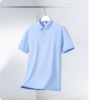 【丝光新疆棉   纯POLO衫】占姆士2025夏季新款男女同款重克数7A抗菌纯色POLO衫 T恤衫   一款7色 商品缩略图2