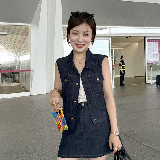 【预售7天】良木礼牛仔套装（1308-09） 商品图4