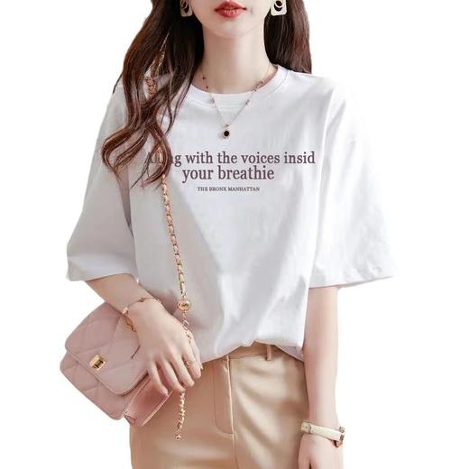 百媚生 纯棉100%短袖t恤1066 商品图4