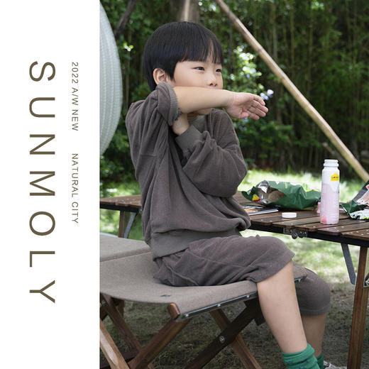 三茉童装/M167/男童卫衣春秋基础款女童套装新款儿童长袖秋装 商品图4