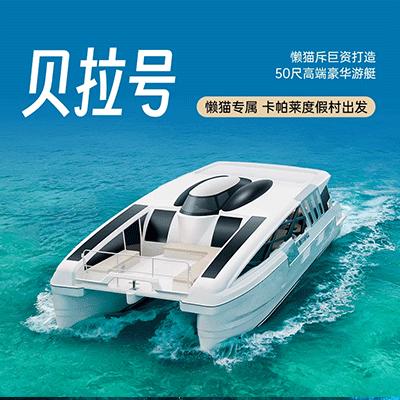 懒猫自营游艇贝拉号一日游 商品图0