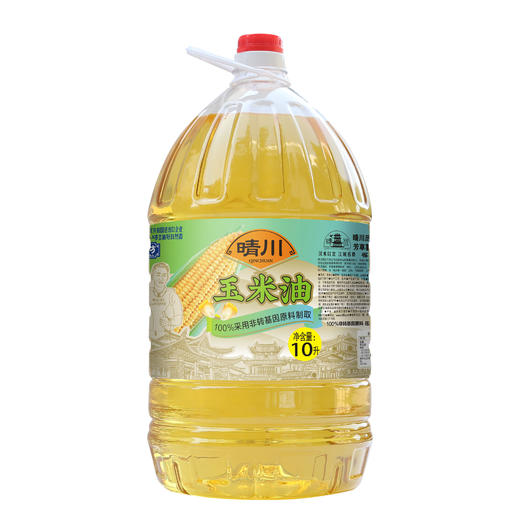 晴川非转基因玉米油10L*1瓶（6924497924165） 商品图0
