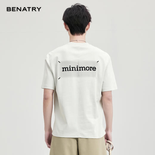 贝纳川夏季圆领多色短袖T恤ECF114107 商品图10