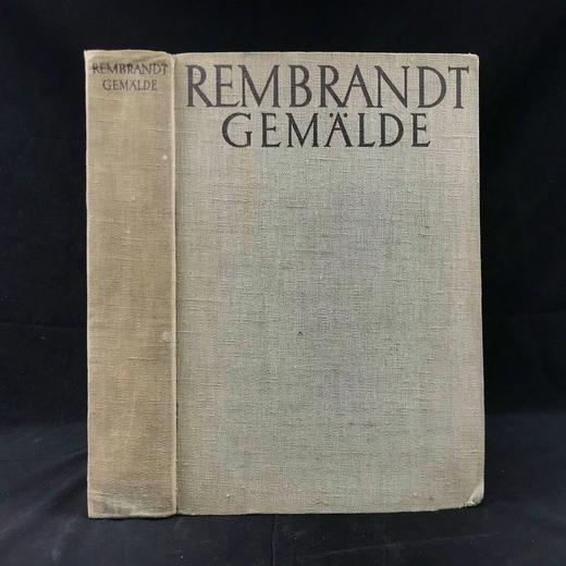 【德语】1935年 伦勃朗画集 630幅插图 精装16开 商品图0