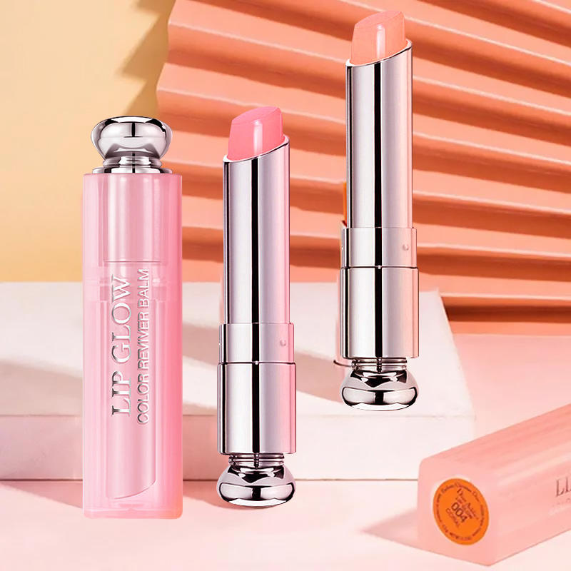 【买一送一！两支装】新版Dior迪奥变色润唇膏#001 #004 正装3.2g 小样1.4g 素颜唇膏 淡化唇纹