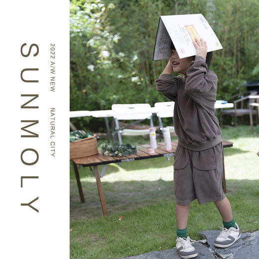 三茉童装/M167/男童卫衣春秋基础款女童套装新款儿童长袖秋装 商品图1