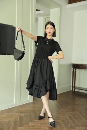 33BS1Z07022#不规则连衣裙