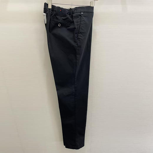 KITON 男士字母徽标刺绣休闲裤 黑色 UFPPEK0600F18008 商品图0