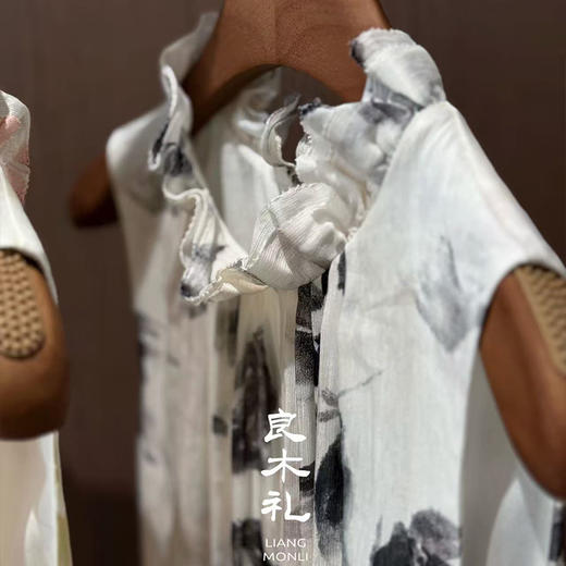 【不退不换、现货’】良木礼蚕丝连衣裙（7858） 商品图5