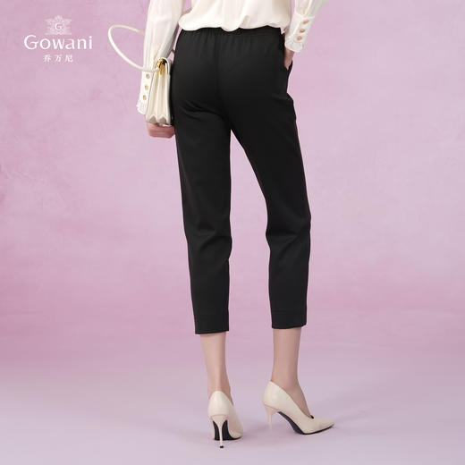 乔万尼休闲哈伦裤减龄收腰显瘦百搭夏季薄款EI2F792 商品图4