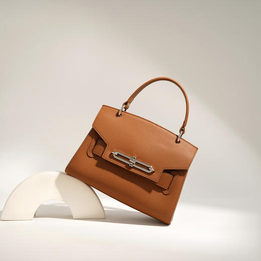 【预售3天】质感大容量包女手提包2025新款百搭高级感斜挎手提凯莉包F9588 商品图2