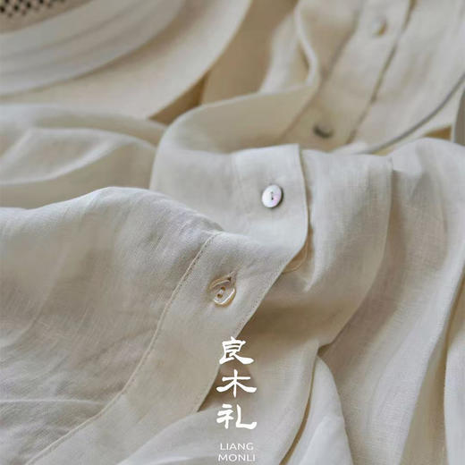 【预售7天】良木礼亚麻连衣裙（2108） 商品图3