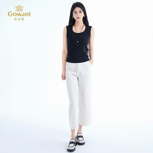 【多色可选】乔万尼夏季新品显瘦舒适背心EZ2H140 商品图7