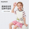 【5A抑菌+立体玩偶】【90-140】【MQDmini】女童夏季短袖t恤甜美圆领印花上衣 商品缩略图5