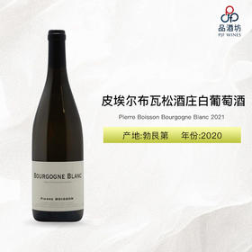 2021 Pierre Boisson Bourgogne Blanc 皮埃尔布瓦松酒庄白葡萄酒 2021