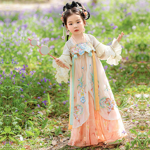 苏城纪夏新品女童汉服海棠 商品图8