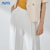 NUTS夏季新品纯色宽松时尚通勤百搭长裤322073195B 商品缩略图3