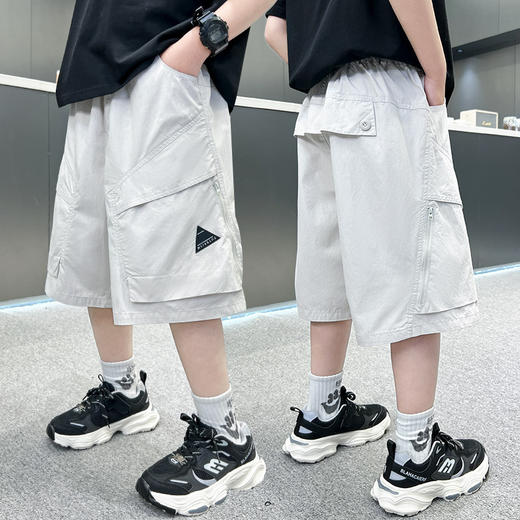 男童夏季薄款运动短裤 亲子装夏装男孩夏款裤子五分裤潮 商品图6