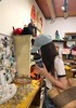 ins风轻熟简约条纹编织包超轻沙滩包 商品缩略图8