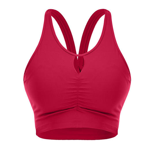 跃牌【美西西系列】2025高强度一体式防震收副乳文胸跑步训练健身瑜伽背心WX-5031 商品图4