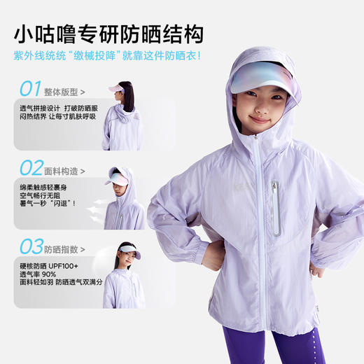 fx-【轻量】咕噜日记童装儿童防晒衣2025夏季新款男女童轻薄防晒外套PXW2513 商品图4