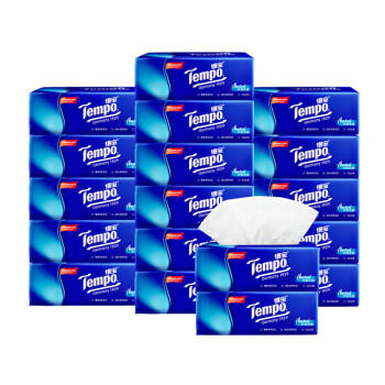 得宝抽纸 无香4层90抽*18包 湿水不易破 纸巾餐巾纸 卫生纸 /家庭清洁/纸品 /清洁纸品 /抽纸 商品图0