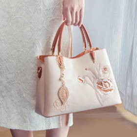 【预售3天】刺绣新中式大容量手提女士包大气高级感斜挎女包LF729