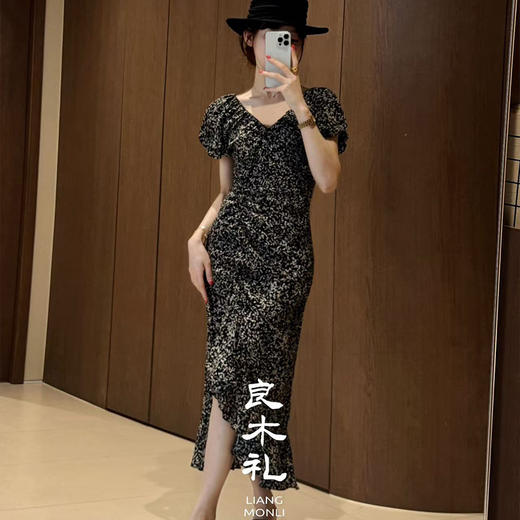 【预售7天】良木礼真丝连衣裙（1336L） 商品图0