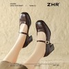ZHR则则法式一字扣玛丽珍鞋女2025新款方头浅口单鞋软底凉鞋女鞋 商品缩略图7