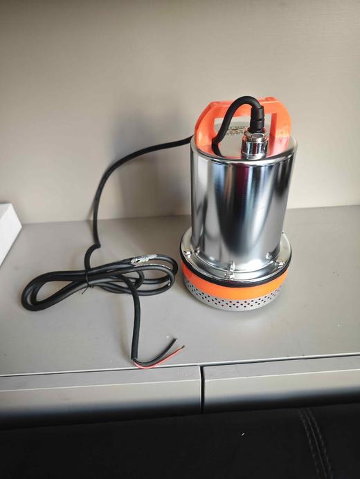 【货号04406】包邮1寸潜水泵12V150瓦直流水泵抽水泵打药浇菜泵家用水泵2.5米线电动水泵 商品图2