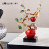 【彼达思】罗比罗丹平安喜乐摆件珐琅彩苹果新居搬迁商务送礼 商品缩略图0