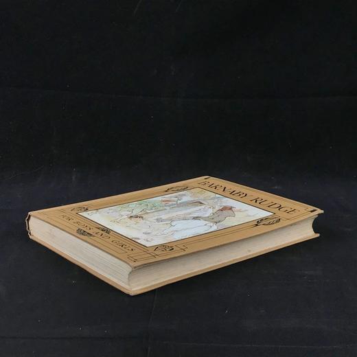 约20世纪早期 狄更斯《巴纳比·拉奇》儿童版 8幅彩色插图 漆布精装32开 商品图1