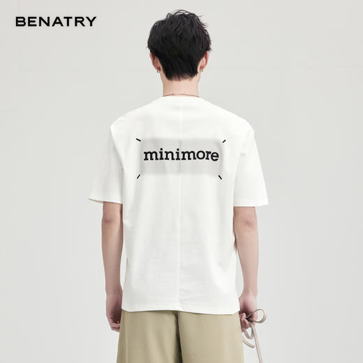 贝纳川夏季圆领多色短袖T恤ECF114107 商品图6