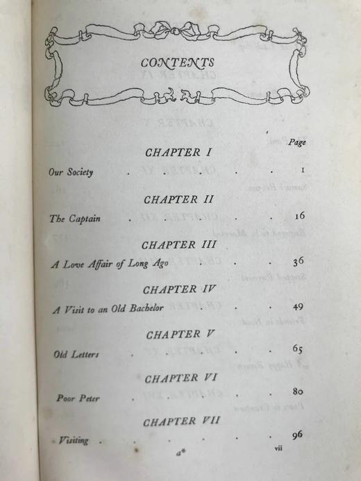 1904年 盖斯凯尔夫人《克兰福德》 C.E.布洛克25幅彩色插图 漆布精装32开 商品图4