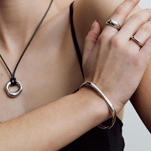 【王栎鑫&万妮达同款】Lagomist拿铁系列 | 金/银咖啡杯手镯 商品图2