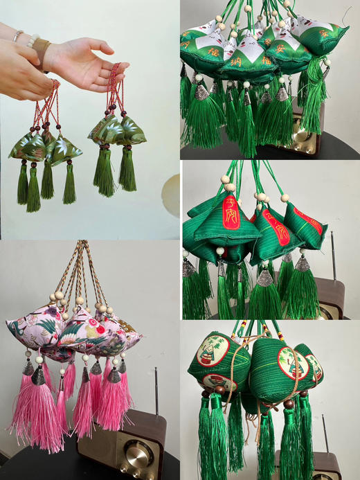 【端午香包系列】多款可选/粽子香包 商品图0