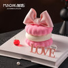 emoji 慕斯—粉色 LOVE 蝴蝶结ss-c2（提前一天预定） 商品缩略图0