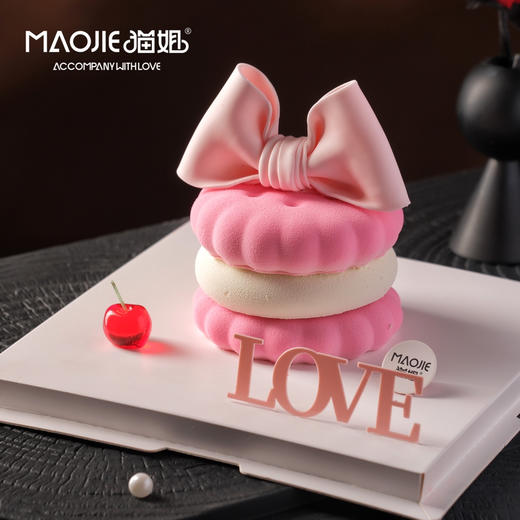 emoji 慕斯—粉色 LOVE 蝴蝶结ss-c2（提前一天预定） 商品图0